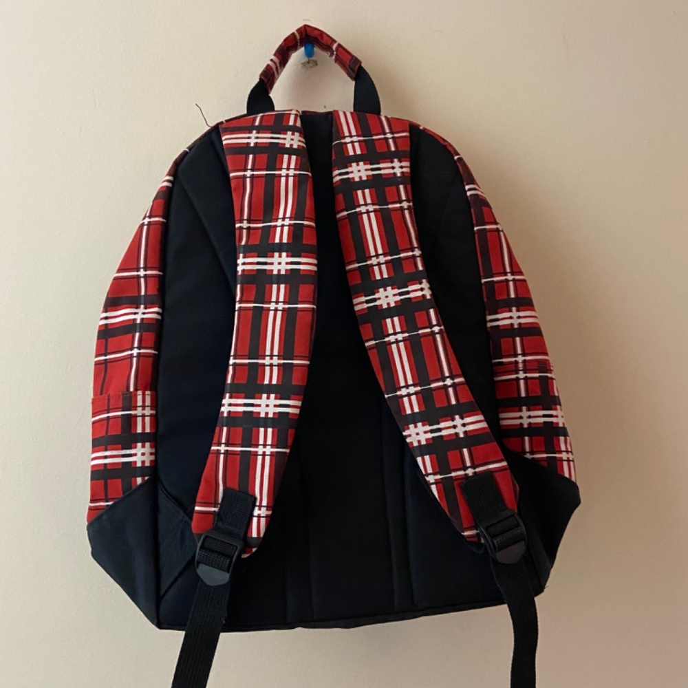 Plaid Backpack - Picture 2 of 2